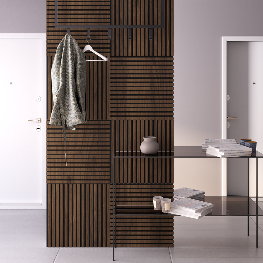 600x600x9 Akustik Panel Teak