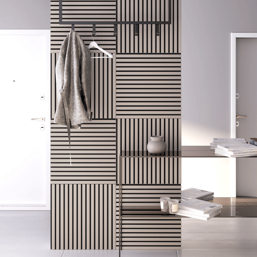 600x600x9 Akustik Panel Teak