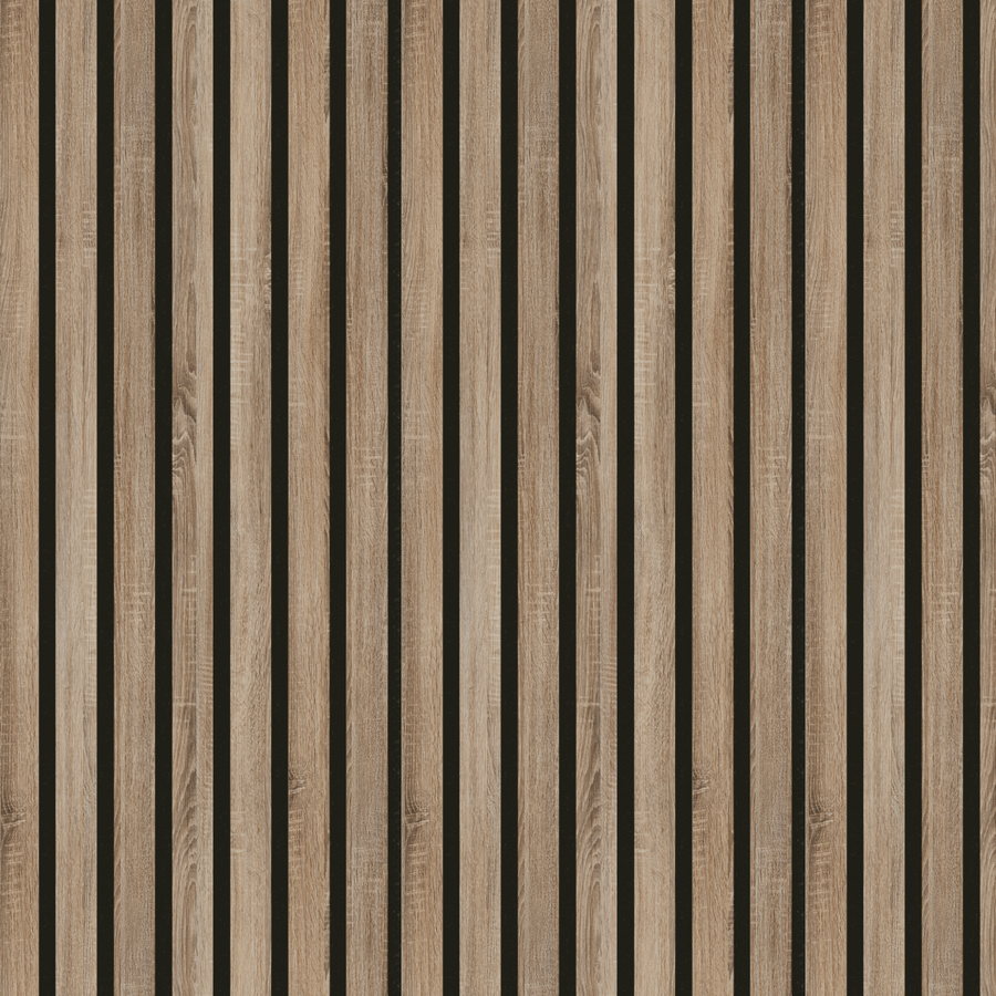 600x600x9 Akustik Panel Teak