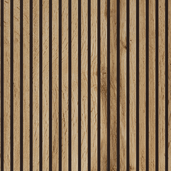600x600x9 Akustik Panel Teak - Thumbnail