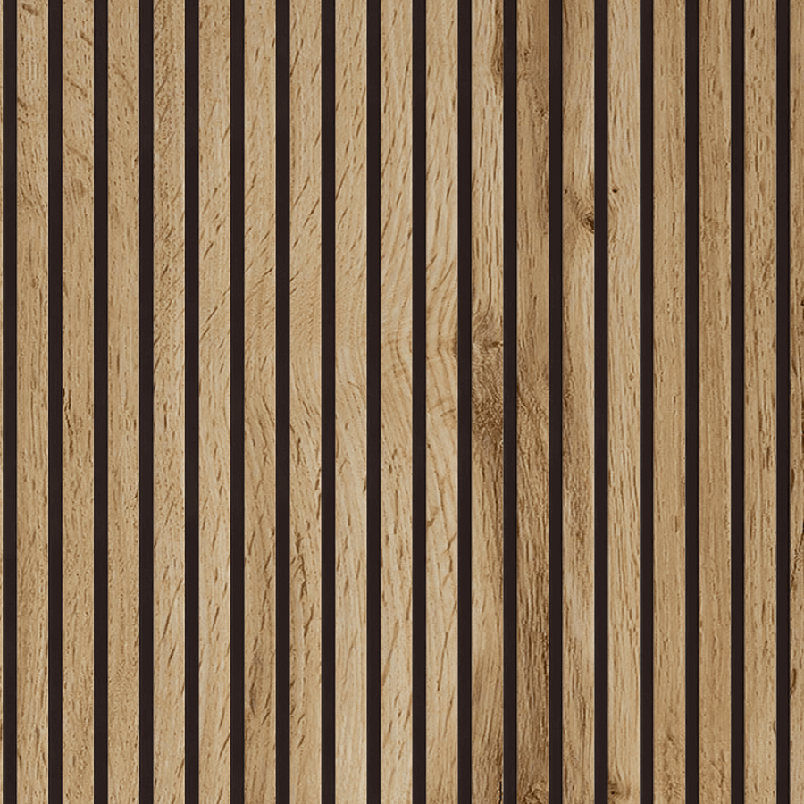 600x600x9 Akustik Panel Teak