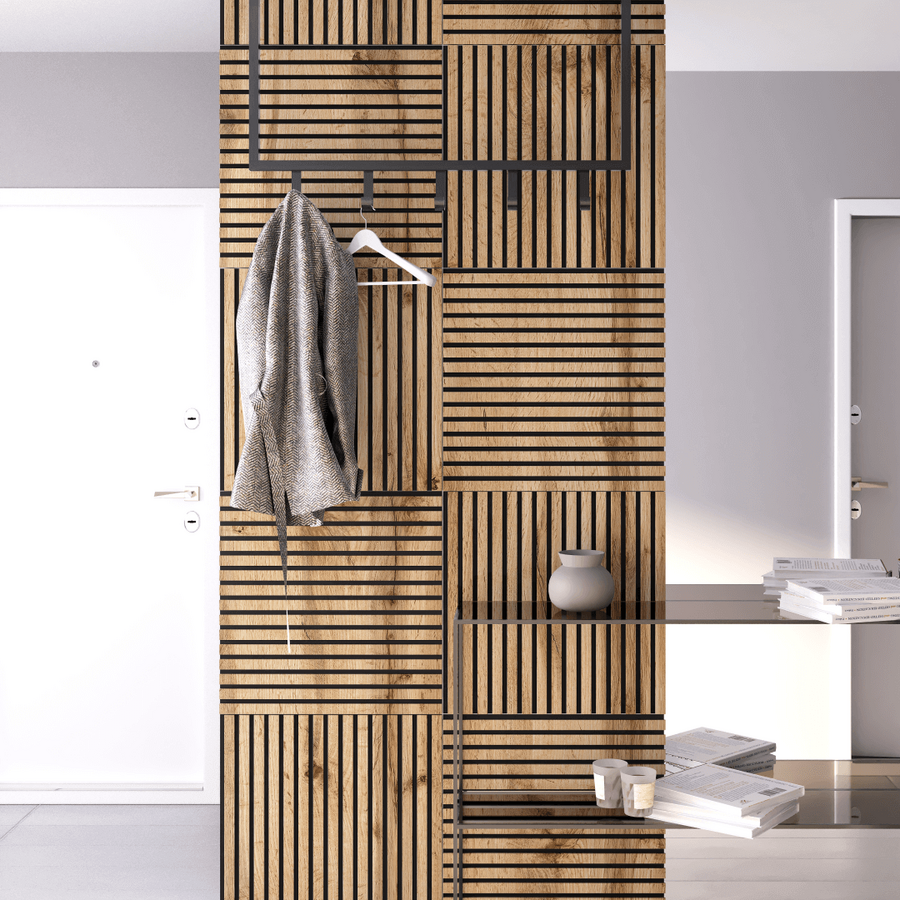 600x600x9 Akustik Panel Teak