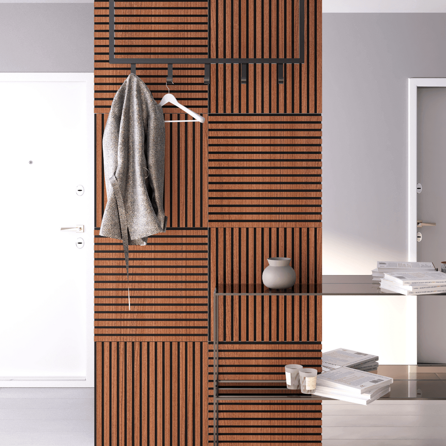 600x600x9 Akustik Panel Teak