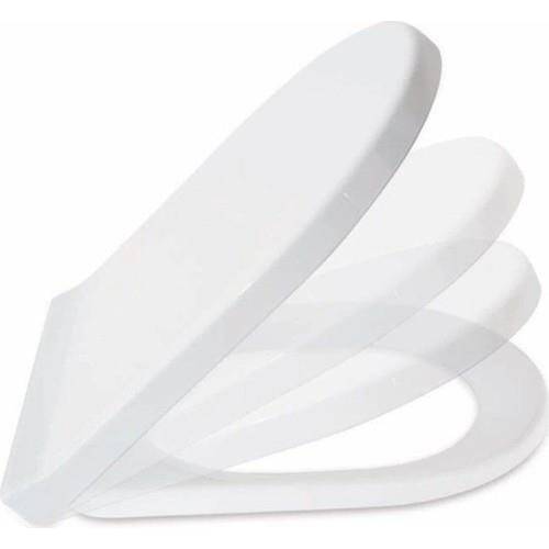 Alvit Genova Kanalsız ( Rimless ) Asma Klozet (Gizli Montaj) + Yavaş Kapanır Klozet Kapağı