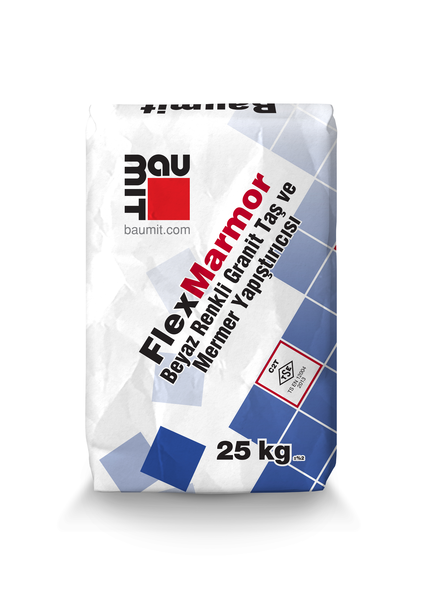 Baumit - Baumit Baumacol Flex Marmor Seramik Yapıştırıcısı Beyaz 25 kg