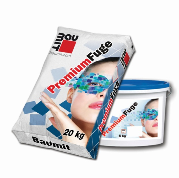 Baumit - Baumit PremiumFuge Esnek Derz Dolgusu Çimento Gri 5 kg