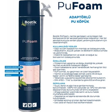 Bostik Çekomastik Köpük Pu 760 - Thumbnail