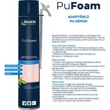 Bostik Çekomastik Köpük Pu 760