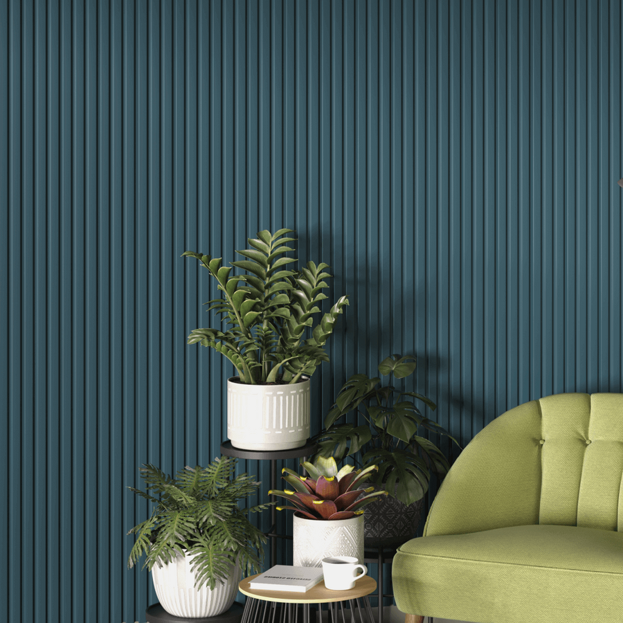 Duvar Paneli MDF Stella Beats De Luxe 2750х119х16 Ocean (4'lü pakett)