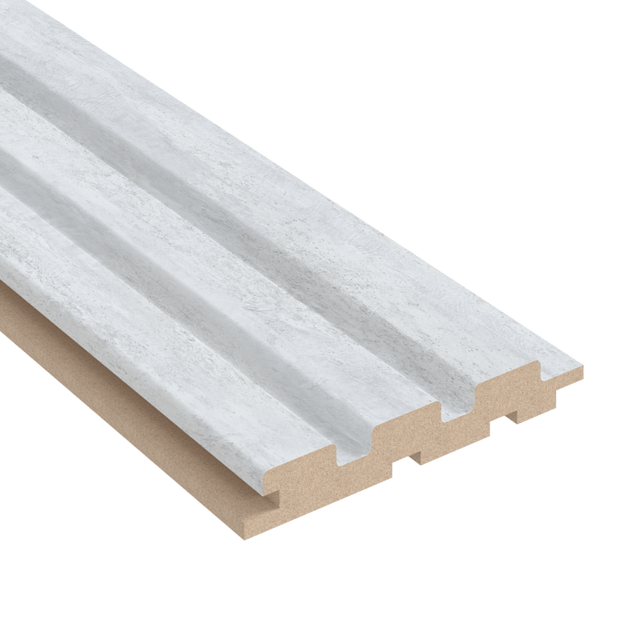 Duvar Paneli MDF Stella Beats Standart 2750х119х16 Chicago Concrete (4'lü paket)