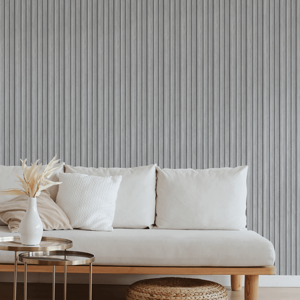 Duvar Paneli MDF Stella Beats Standart 2750х119х16 Chicago Concrete (4'lü paket) - Thumbnail
