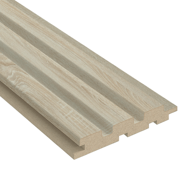 Stella - Duvar Paneli MDF Stella Beats Standart 2750х119х16 Sonomo (4'lü pakett)