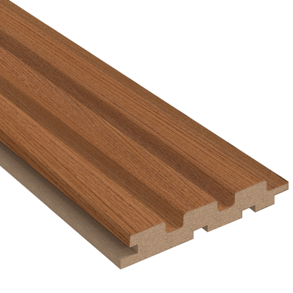 Stella - Duvar Paneli MDF Stella Beats Standart 2750х119х16 Teak (4'lü paket)