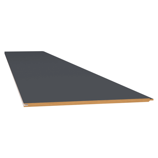 Stella - Duvar Paneli MDF Stella Classic De Luxe 2750x205x6 Black Lead (4'lü paket)