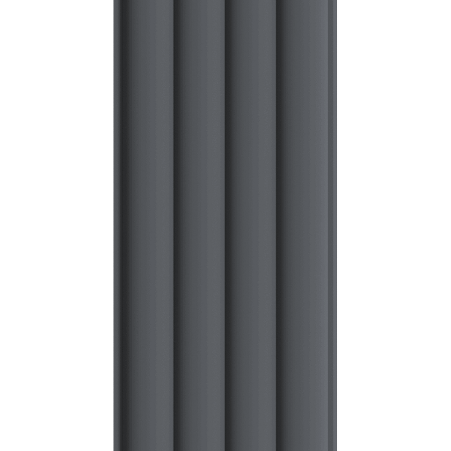 Duvar Paneli MDF Stella Wave De Luxe 2750х119х16 Black Lead (4'lü paket)