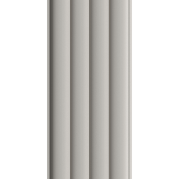 Duvar Paneli MDF Stella Wave De Luxe 2750х119х16 Sandgrau (4'lü paket) - Thumbnail