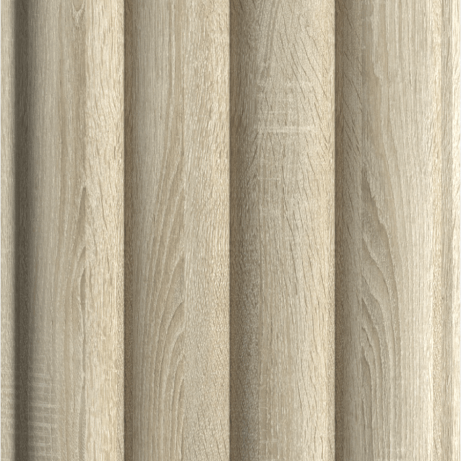 Duvar Paneli MDF Stella Wave Standart 2750х119х16 Sonomo (4'lü paket)
