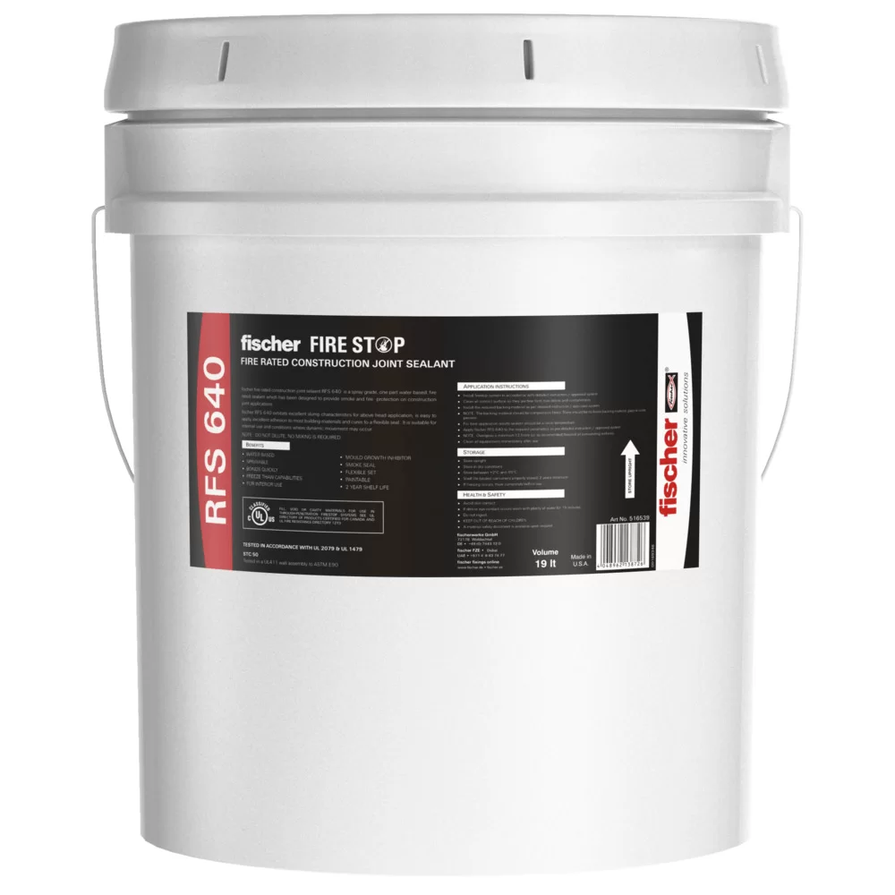 fischer - Fischer fischer Hızlı Yangına Dayanıklı Sızdırmazlık RFS 640
