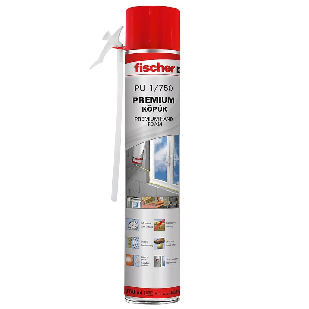 Fischer Premium Köpük PUP750 - PU 1/750