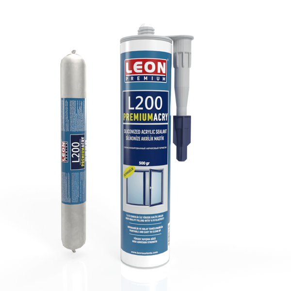 Leon - LEON L 200 PREMIUM SİLİKONİZE AKRİLİK MASTİK