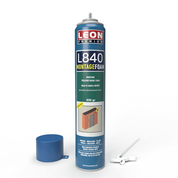 Leon - LEON L840 PİPETLİ POLİURETAN MONTAJ KÖPÜGÜ