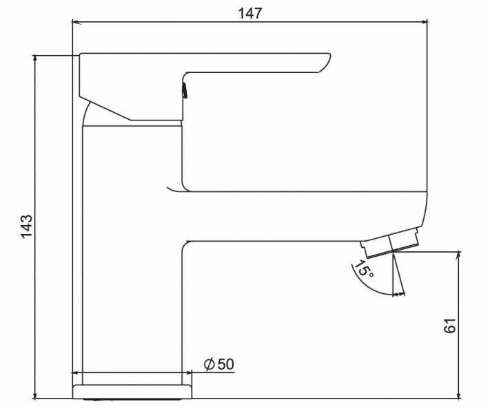 NSK Legna Plus Lavabo Bataryası Krom N3014602
