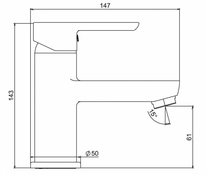 NSK Legna Plus Lavabo Bataryası Krom N3014602