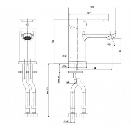 Nsk Molera Lavabo Bataryası Krom N3017302