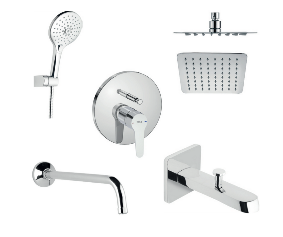 Roca Ankstre Banyo 5'li Set Carelia 
