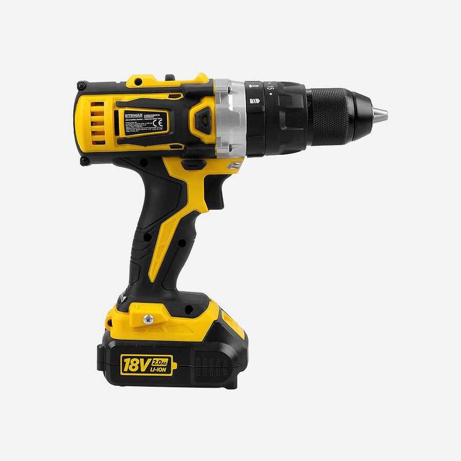 RTRMAX Akülü Darbeli Matkap RTX1816