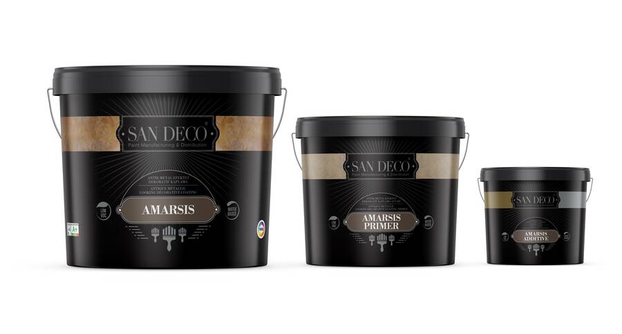 San Deco Amarsis Antik Metal Efektli Dekoratif Boya 1Lt