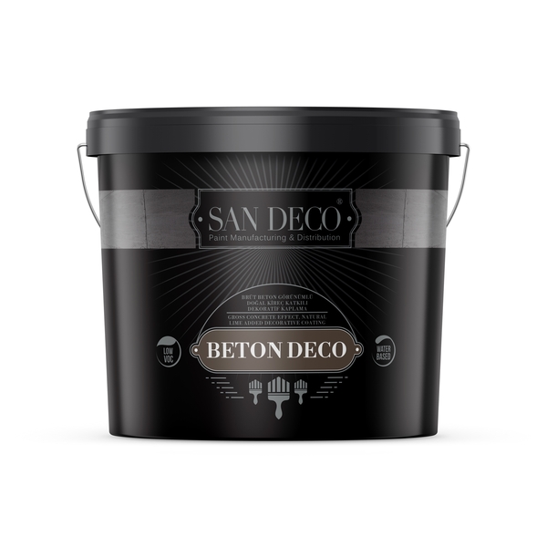 San Deco - San Deco Beton Deco Brüt Beton Görünümlü Efekt Boya 20kg