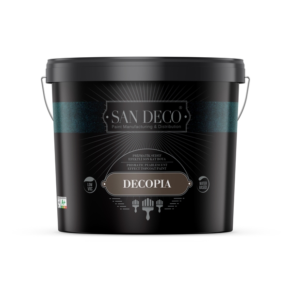 San Deco - San Deco Decopia Prizmatik Sedef Efektli Boya 0.5 Lt