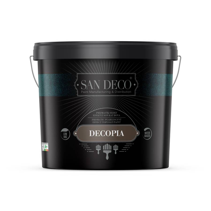 San Deco Decopia Prizmatik Sedef Efektli Boya 0.5 Lt