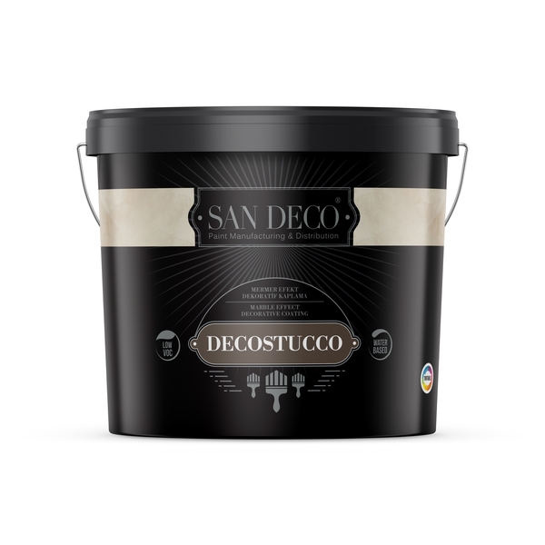 San Deco - San Deco Decostucco Efekt Boya 4kg