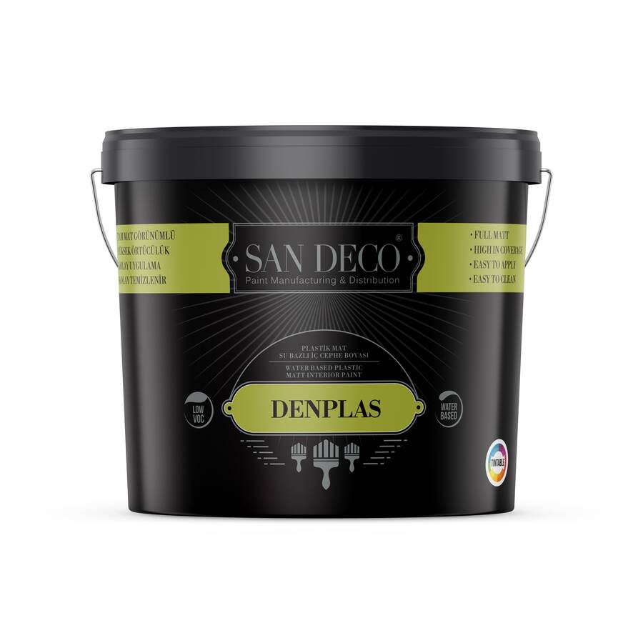 San Deco Denplas Plastik Mat İç Cephe Boyası 7.5 lt