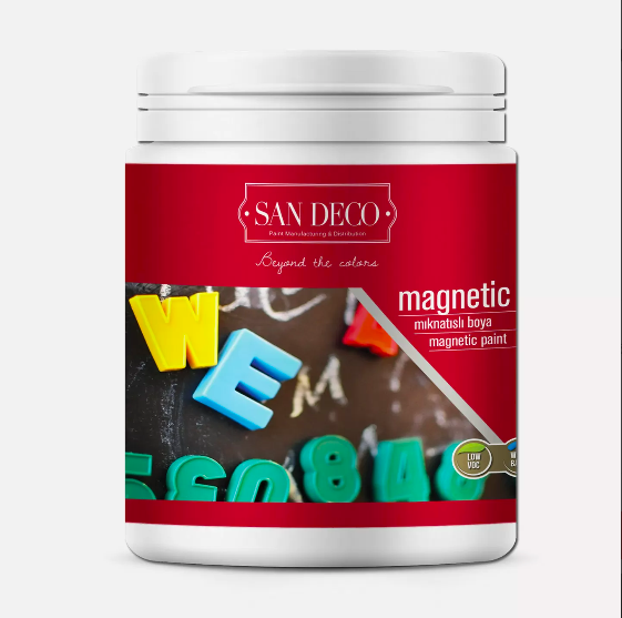 San Deco - San Deco Magnetic Mıknatıslı Duvar Boyası 0,5 Lt