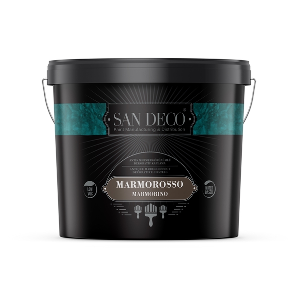 San Deco - San Deco Marmorosso Marmorino Efekt Boya 10kg
