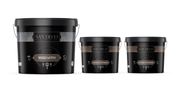 San Deco - San Deco Mirzasto Metalik ve Sedef Gölge Efektli Efekt Boya 5kg