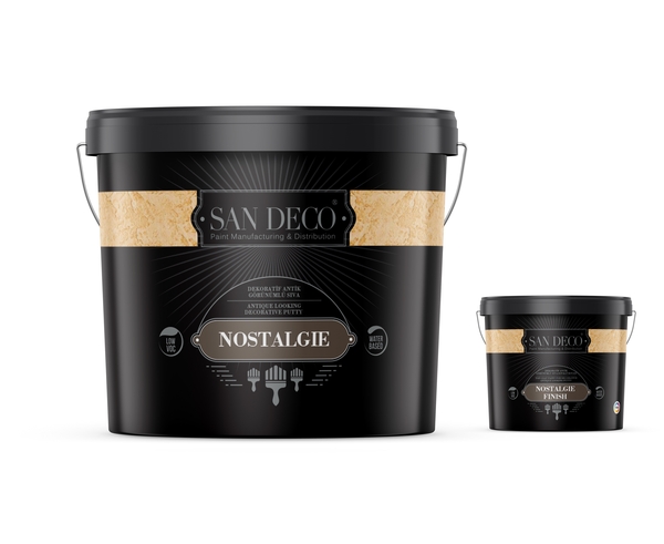 San Deco - San Deco Nostalgie Base Efekt Boya 10kg