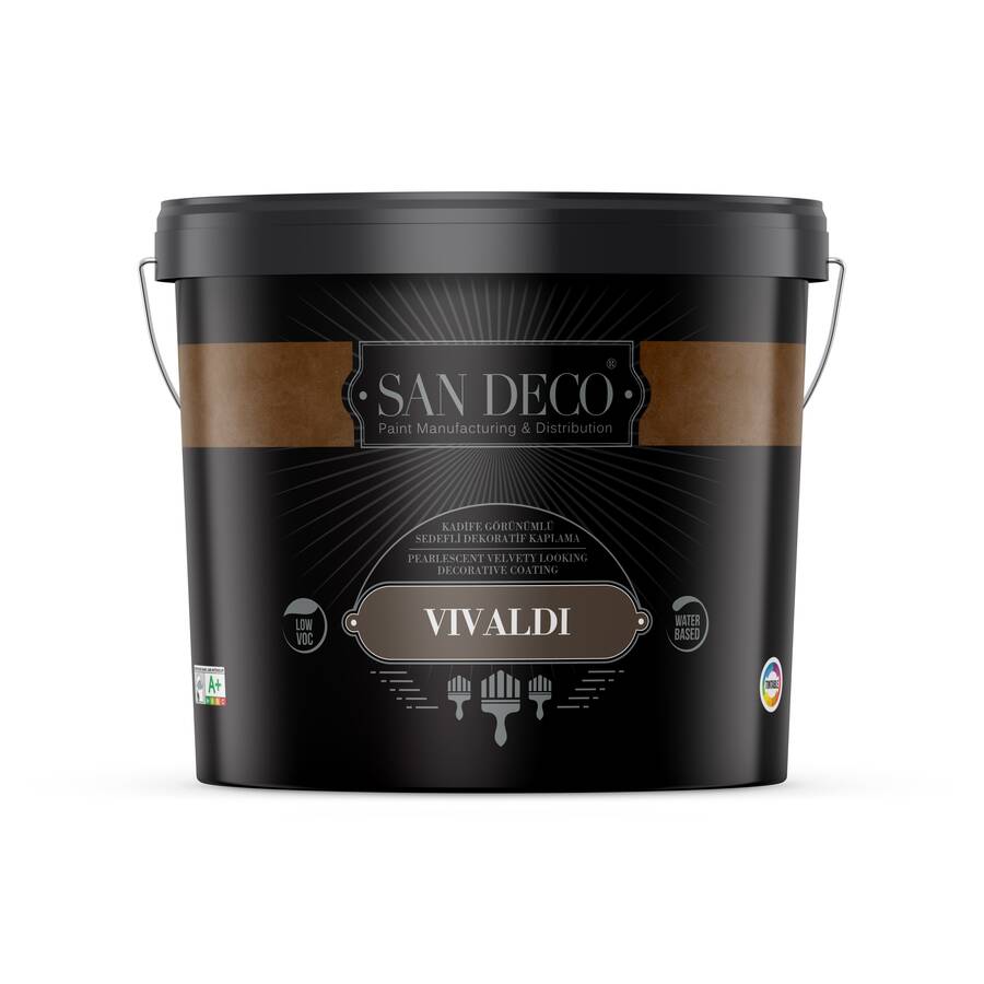 San Deco Vivaldi Silver Efekt Boya 2.5 Lt