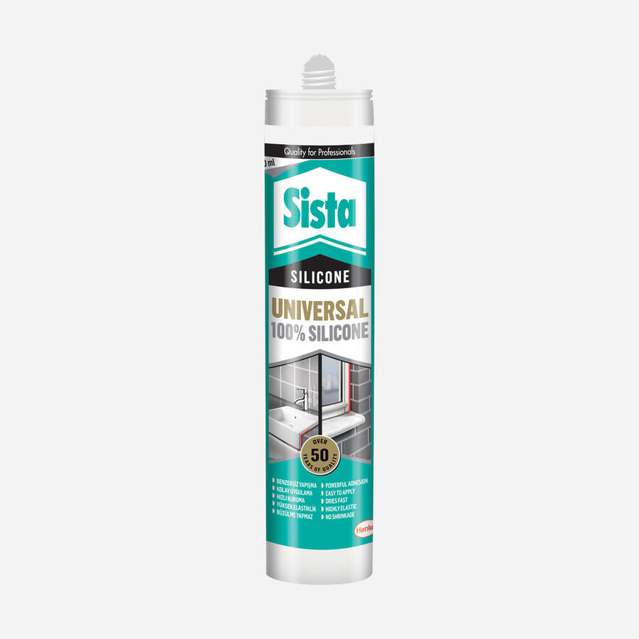 Sista Universal Silikon Siyah 280 ml